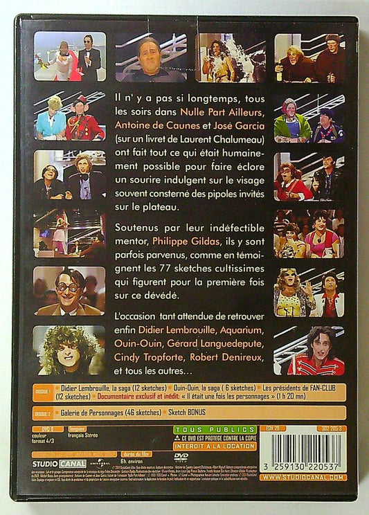 Dvd De Caunes Garcia Le meilleur de Nulle Part Ailleurs