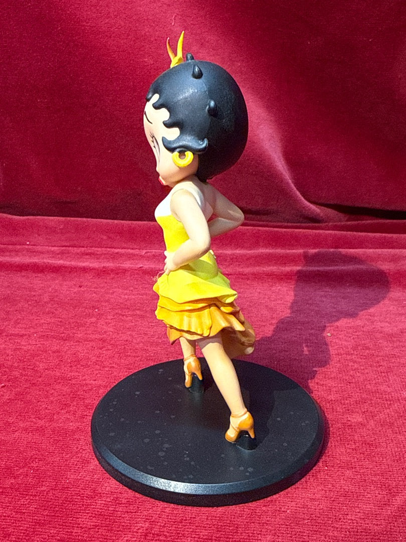 Figurine Betty Boop danseuse robe jaune Fleischer Studios