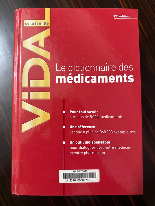 Dictionnaire Vidal De La Famille – Livre – Édition Médicale