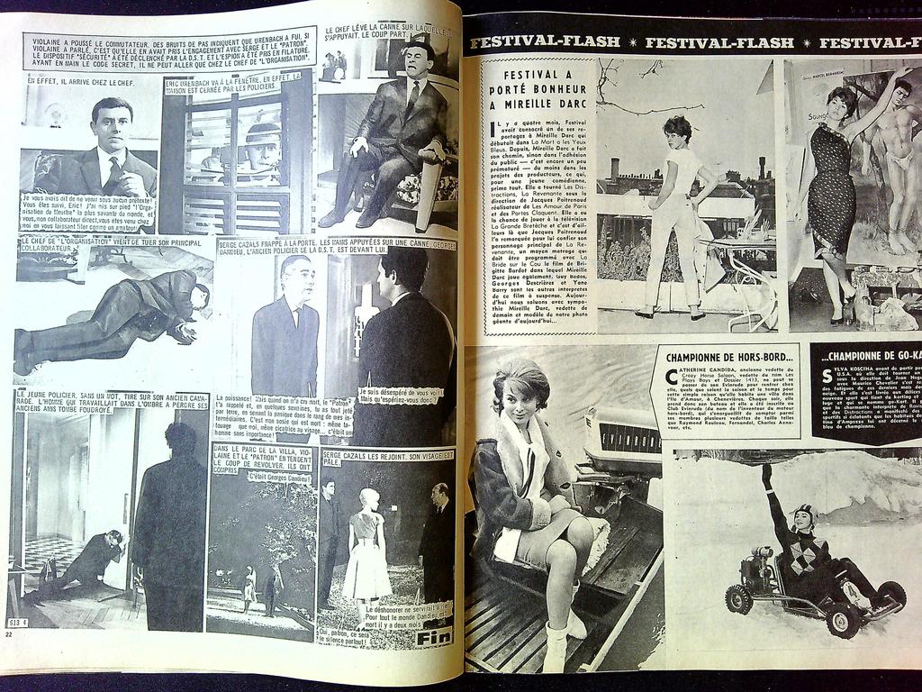 Magazine Festival N° 613 – Cinéma – Vintage 1961