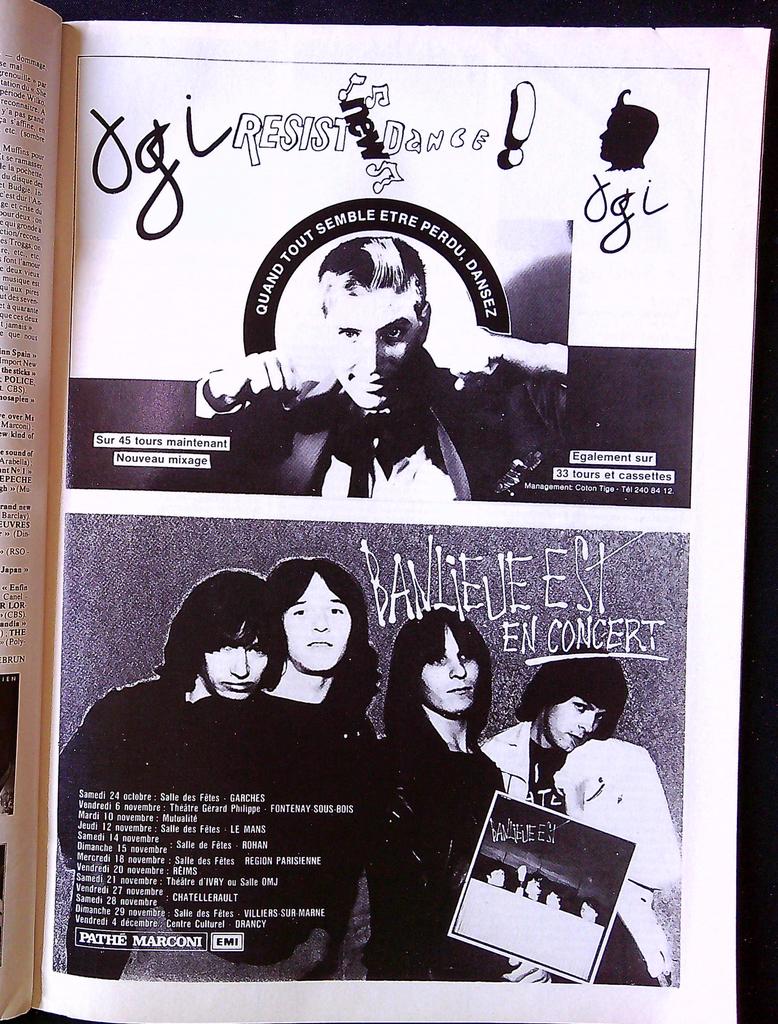 Magazine Best n°160 – Novembre 1981 – Musique Rock The Clash