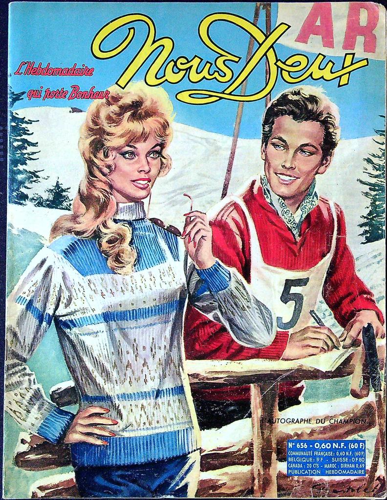 Magazine vintage – Nous Deux N° 656 – Collection – Photoromans vintage