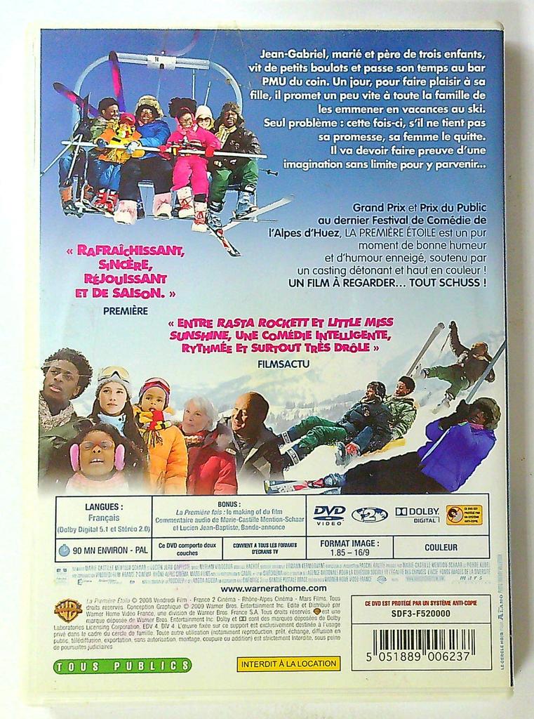 Dvd La Première Étoile Comédie lucien Jean-baptiste