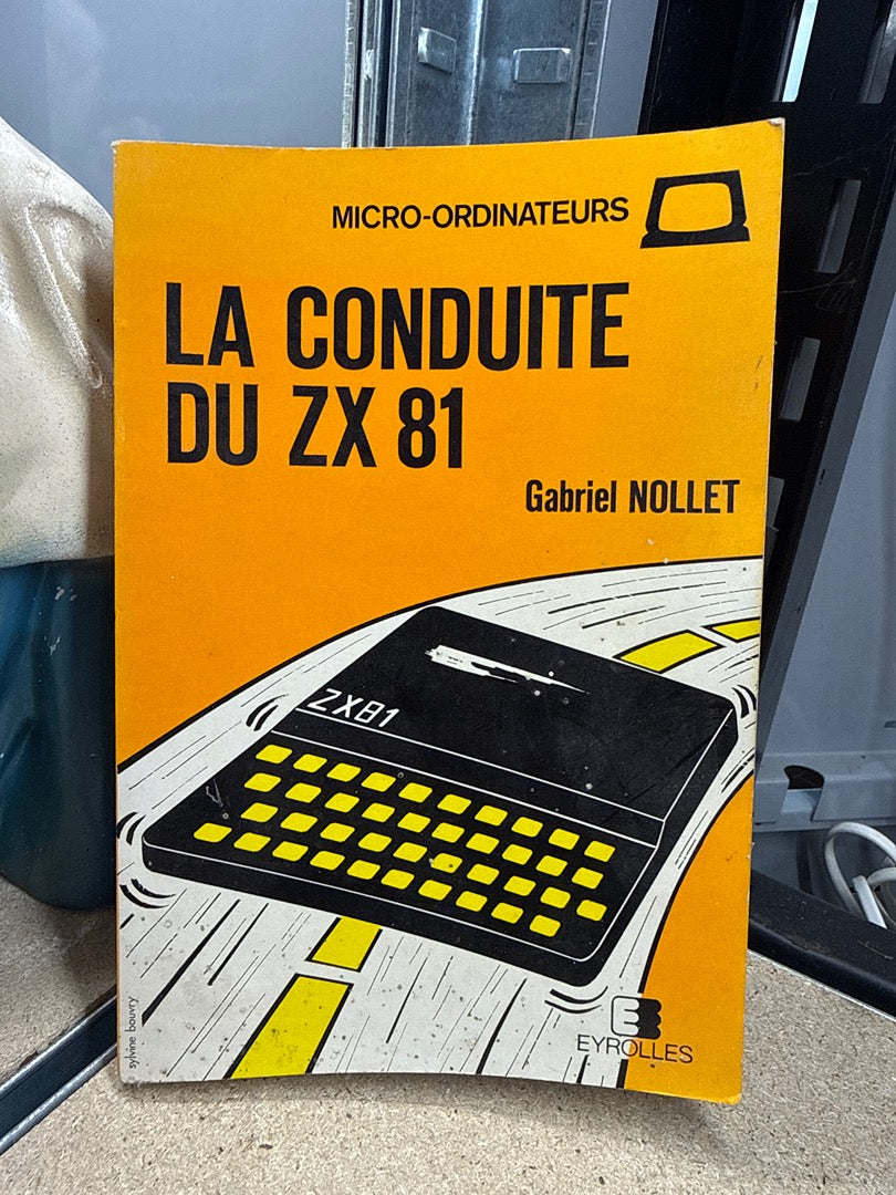 Livre – Eyrolles – Informatique – La conduite du Zx 81