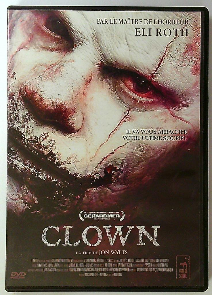 Dvd Clown - Film d'horreur de Jon Watts & Eli Roth