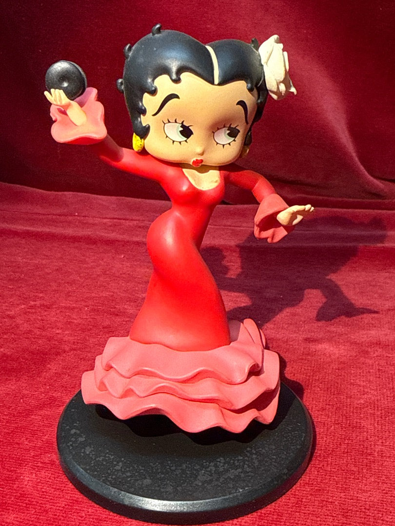 Figurine Betty Boop danseuse flamenco Fleischer Studios