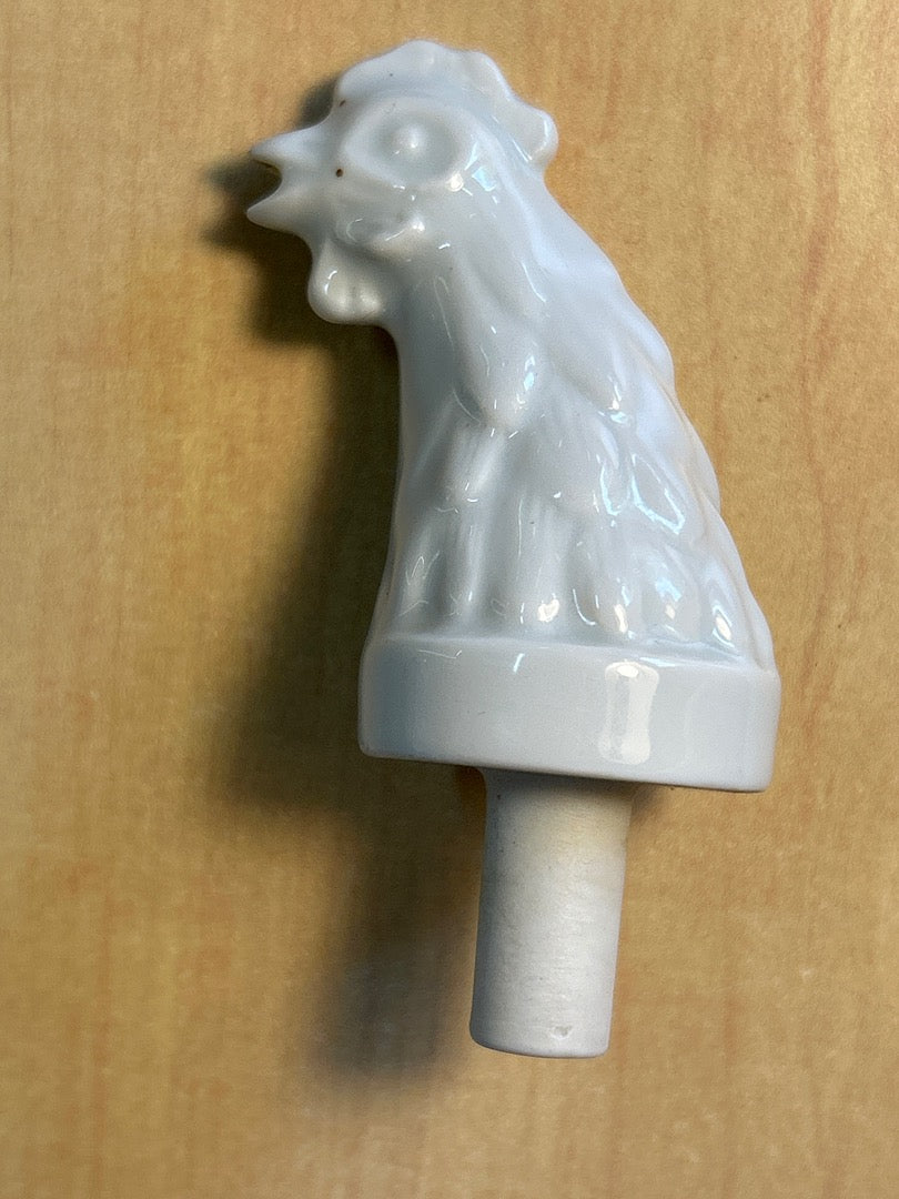 Cheminée à Tourte Coq – Céramique Blanche – Arts de la Table