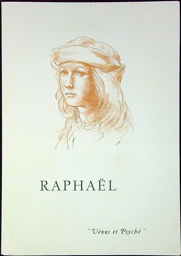 Raphaël Vénus et Psyché Enveloppe Dépliant Timbre 1er jour Encart Fdc Yvert et Tellier