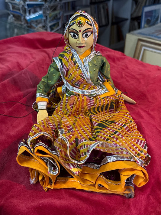 Marionnette Kathputli – Inde – Décoration – Artisanat