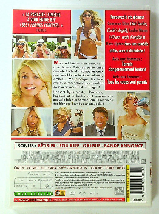 Dvd Triple Alliance avec Cameron Diaz