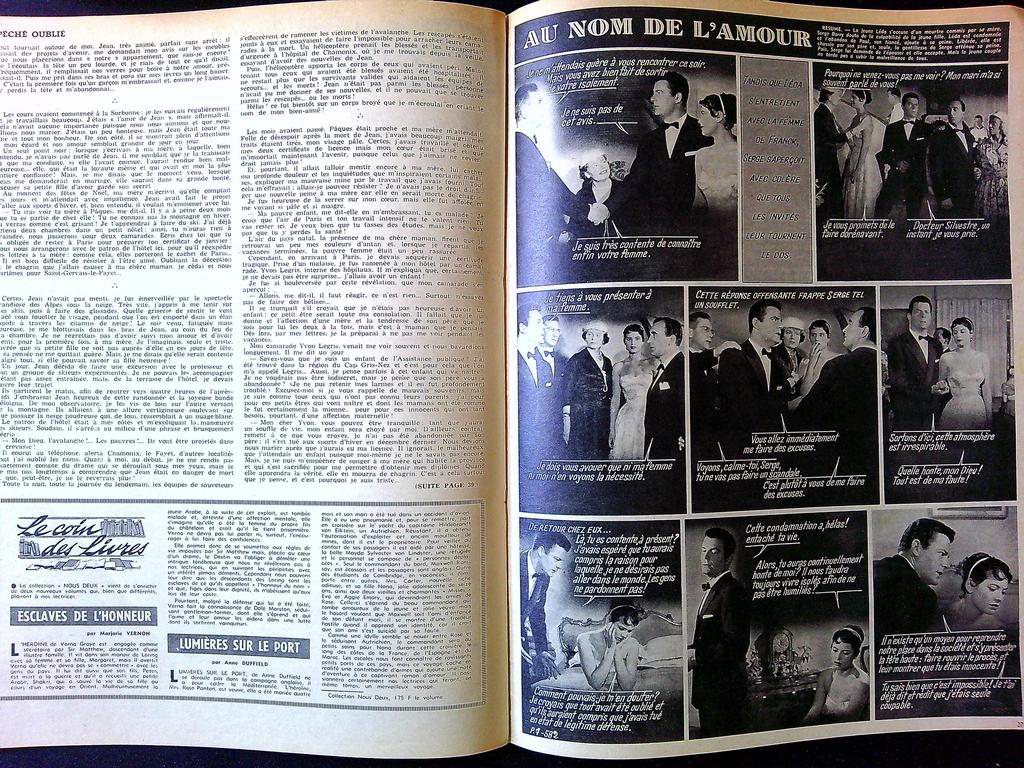 Magazine – Nous Deux N° 582 – Littérature – Roman vintage