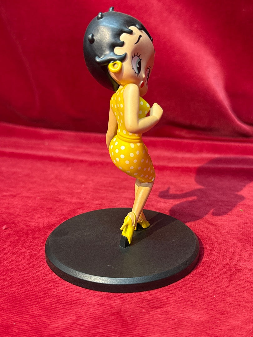 Figurine Betty Boop robe jaune Fleischer Studios