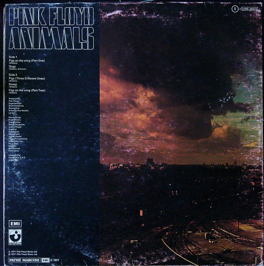 Vinyle Album Animals Pink Floyd Harvest 1977