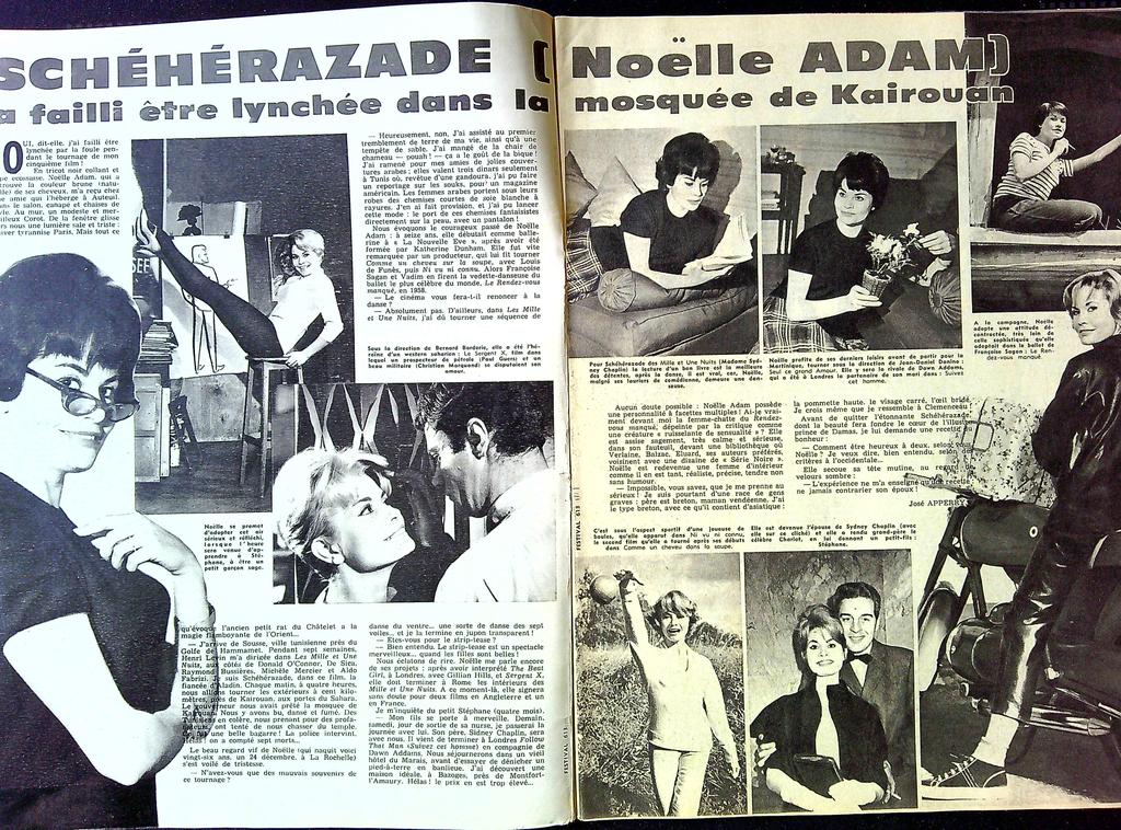 Magazine Festival N° 613 – Cinéma – Vintage 1961
