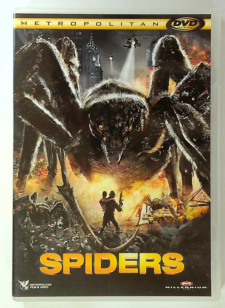 dvd Spiders Film Horreur Metropolitan