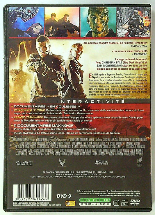 Dvd Terminator Renaissance Christian Bale