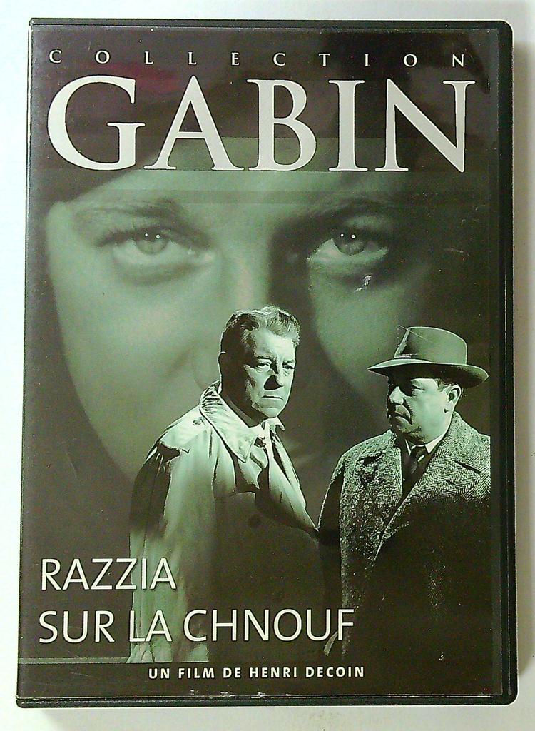 Dvd Razzia sur la chnouf Collection Gabin Henri Decoin