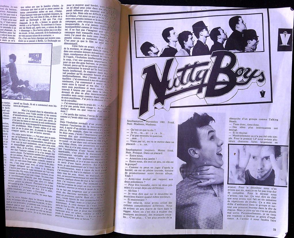Magazine – Gig N°13 – Musique – Décembre 1981 Madness
