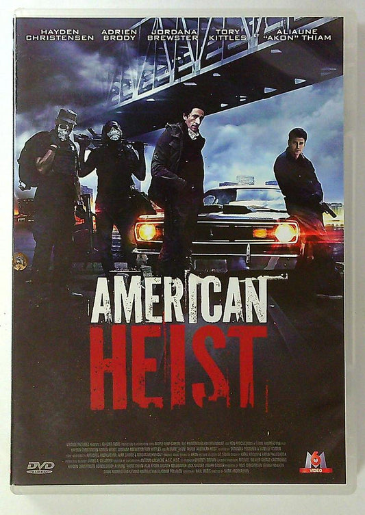 Dvd film American Heist Adrien Brody Hayden Christensen