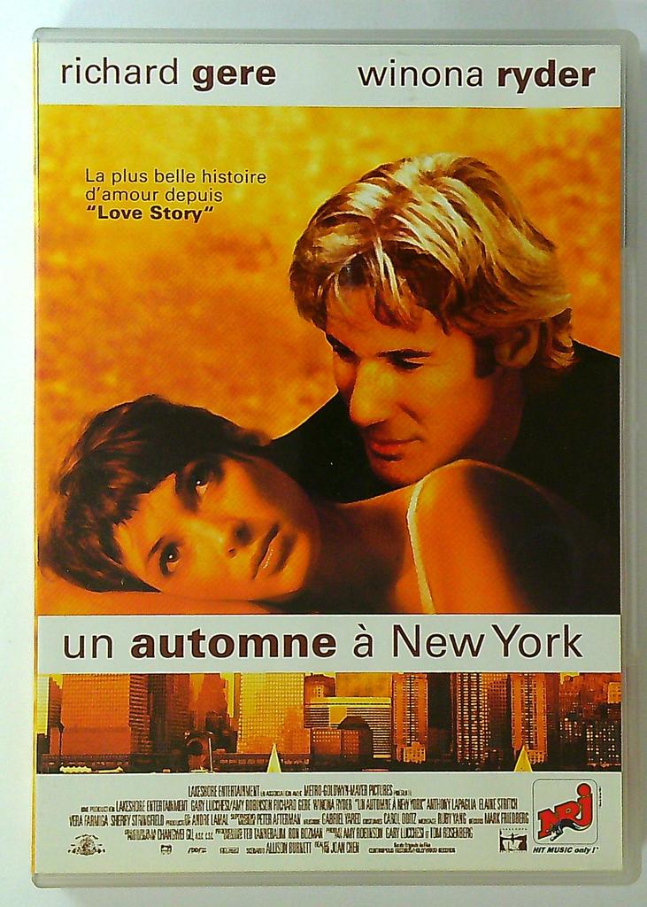 Dvd Un automne à New York richard Gere Winona Ryder