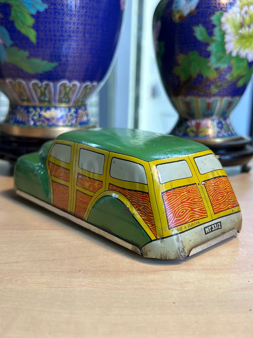 Voiture miniature Woody – Mt 3312 – Jouet – Tôle verte