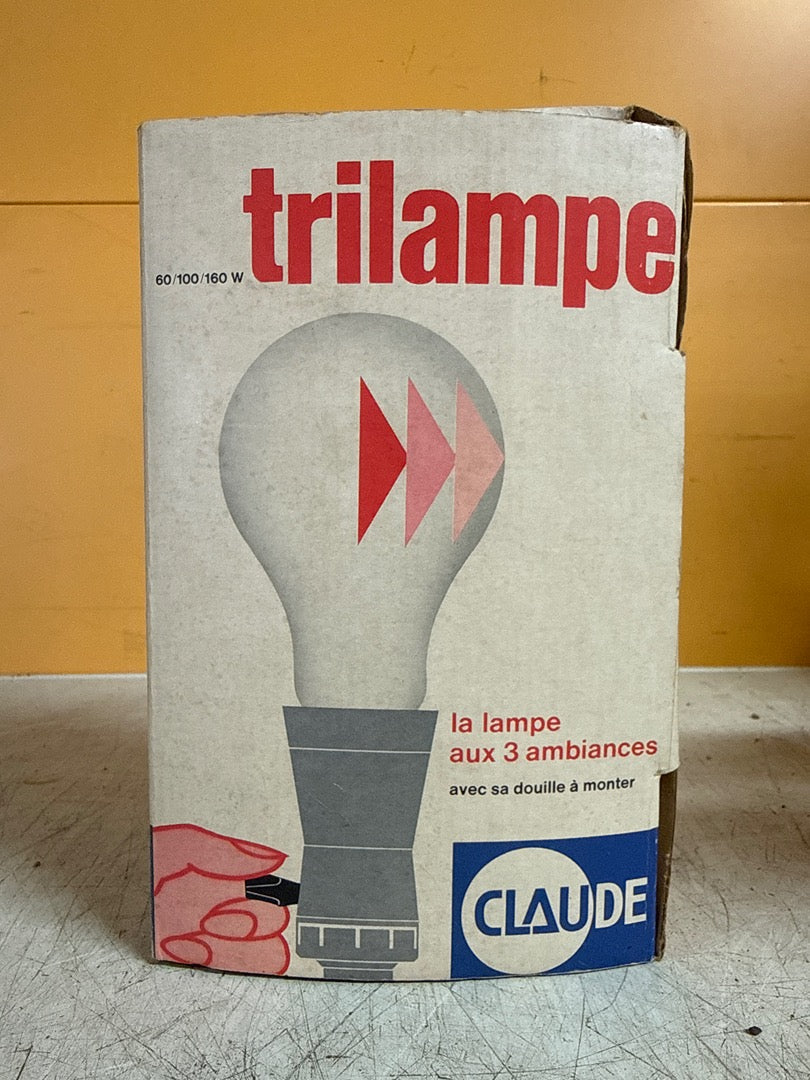 Trilampe – Claude – Luminaire – Ampoule trois ambiances vintage