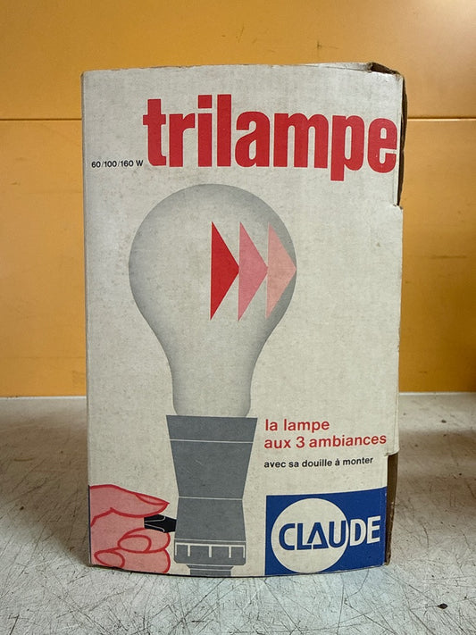 Trilampe – Claude – Luminaire – Ampoule trois ambiances vintage