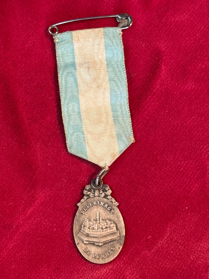 Médaille – Pèlerinage de Rennes – Collection – Hermine bretonne