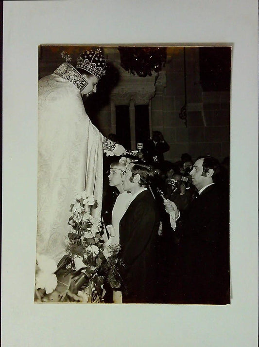 Photo Originale Presse Mariage Charles Aznavour Ulla Thorsell