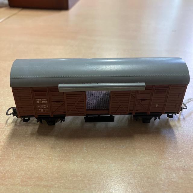 Wagon Lima Marchandises, Marquage Nsb Norge