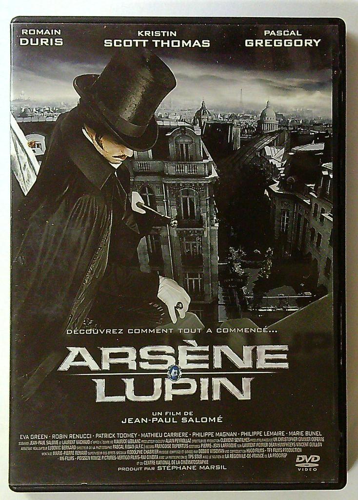 Dvd Arsène Lupin film Jean-paul Salomé Romain Duris