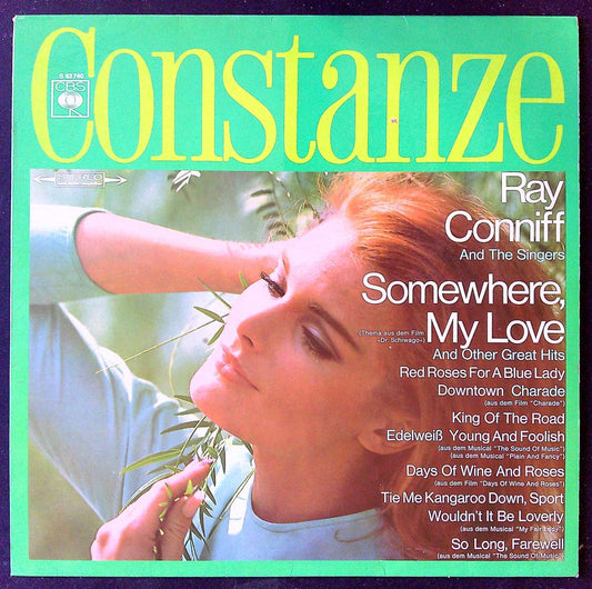 Vinyle 33t Ray Conniff - Somewhere My Love - Cbs Constanze