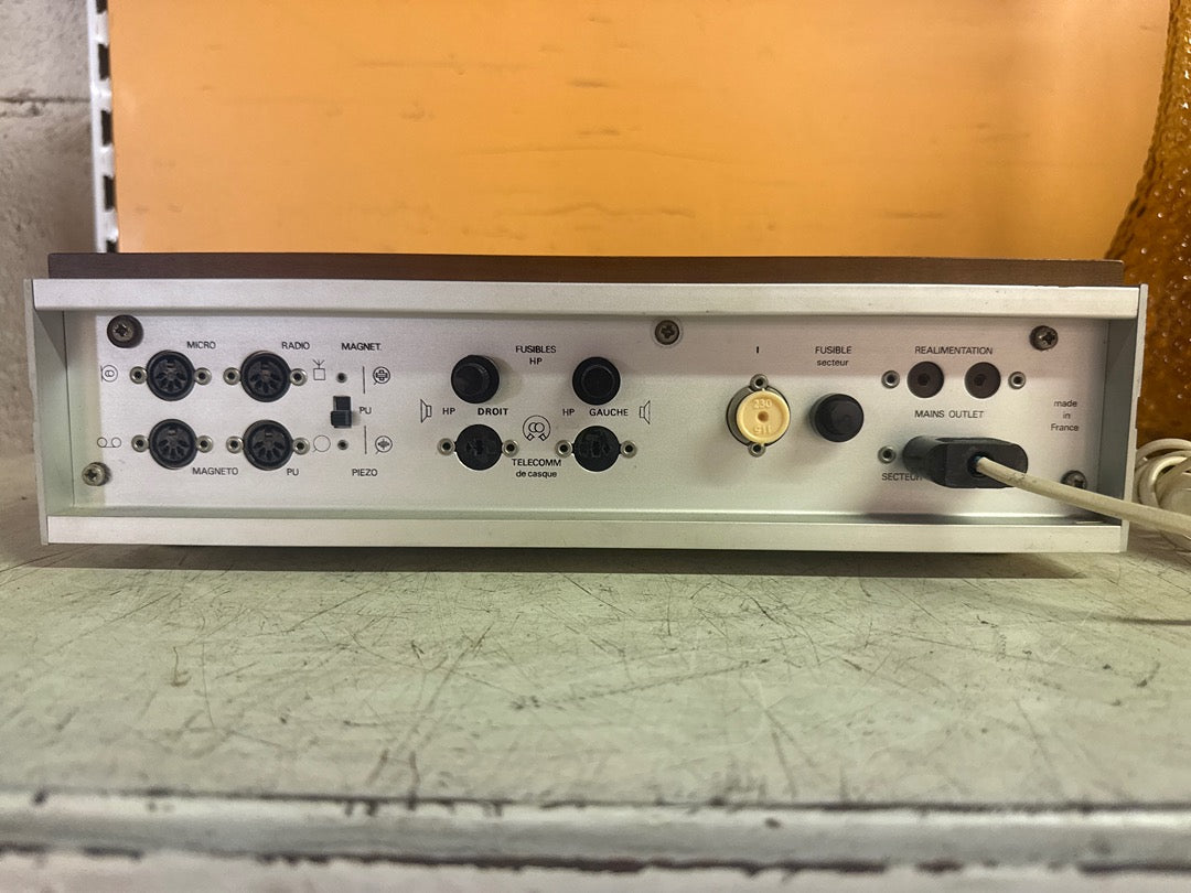 Amplificateur – Schneider Audio 3000 – Hifi – Vintage bois et argent