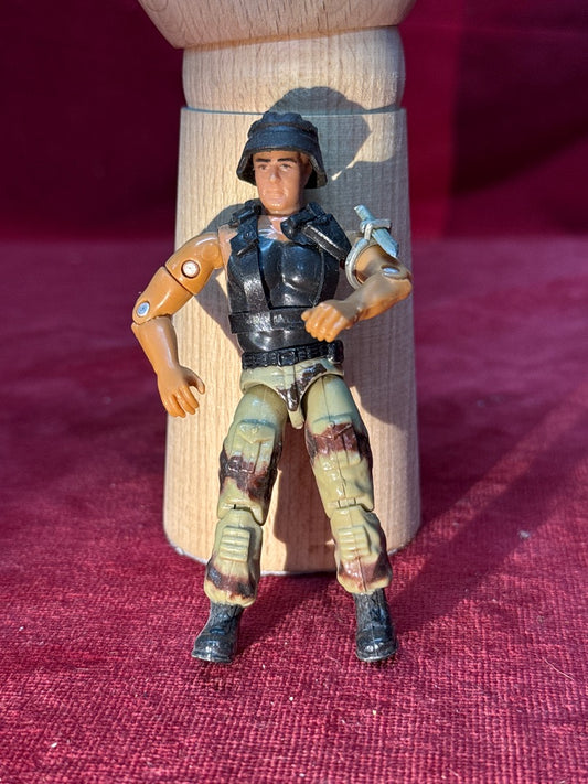 Figurine militaire vintage Commando Hank Us Forces Par Remco 1986