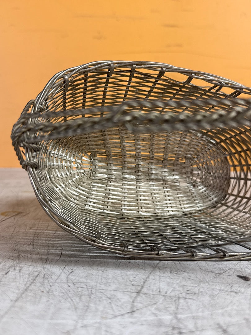 Panier porte-bouteille – Service – Métal argenté