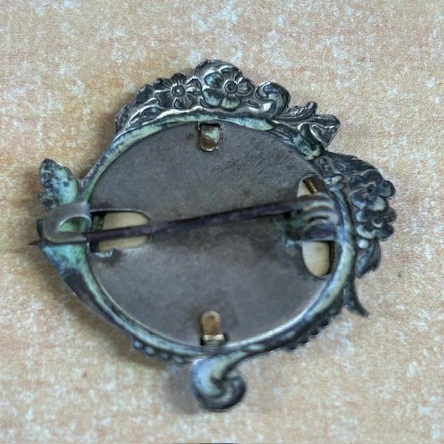 Broche porte-photo – Vintage