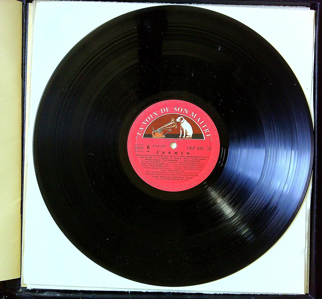 Coffret Vinyles – Bizet Carmen – Musique – Opéra 1959