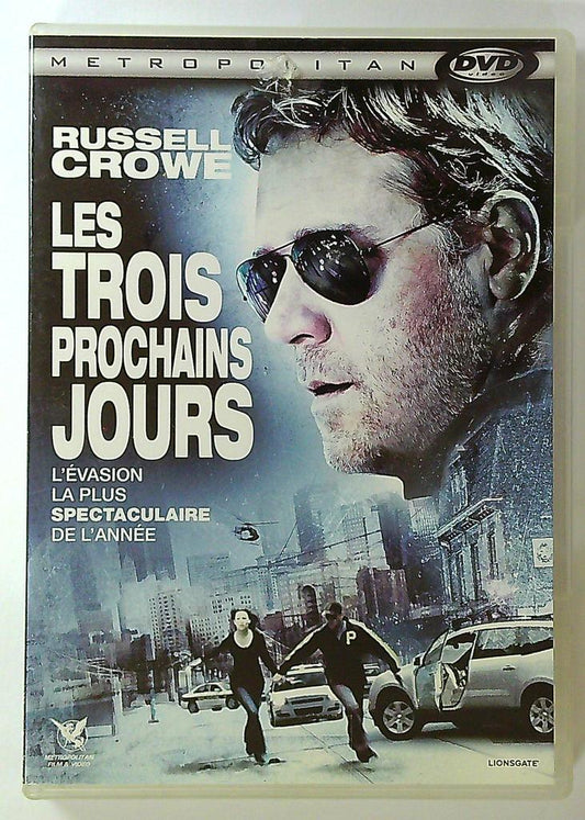 Dvd Les Trois Prochains Jours avec Russell Crowe