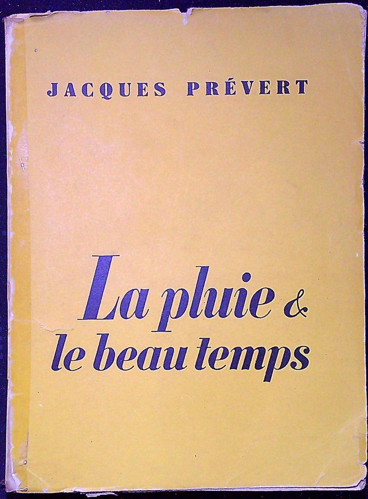 Livre – Gallimard – Littérature – La Pluie et le Beau Temps