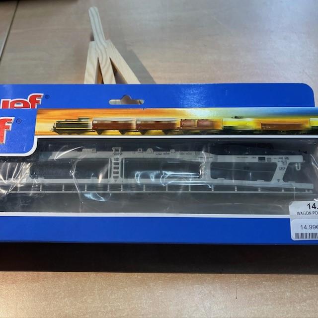 Wagon Porte Autos Jouef Marchandises, Réference Hj6038