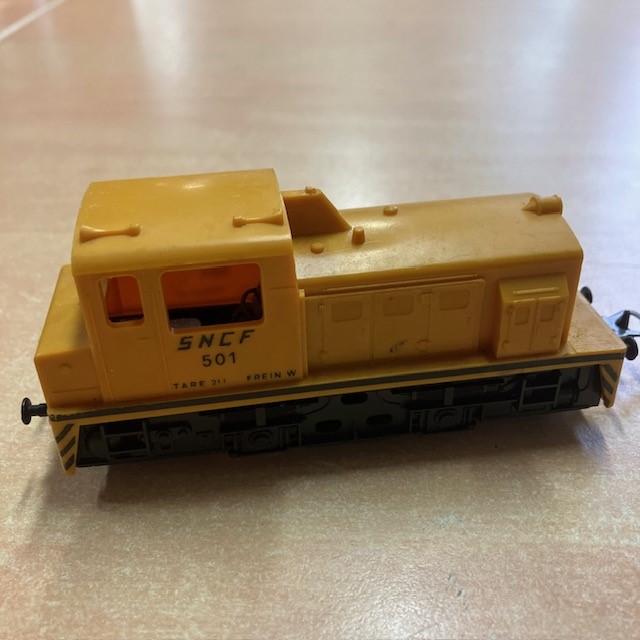 Locomotive Lima, Marquage Sncf 501 Tare 211 Frein W