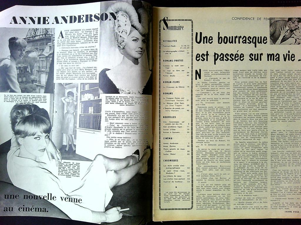 Magazine – Festival N° 646 – Presse – Cinéma Vintage 1961