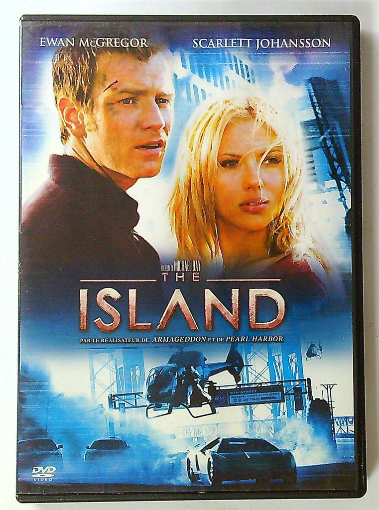 Dvd The Island Ewan Mcgregor Scarlett Johansson Michael Bay