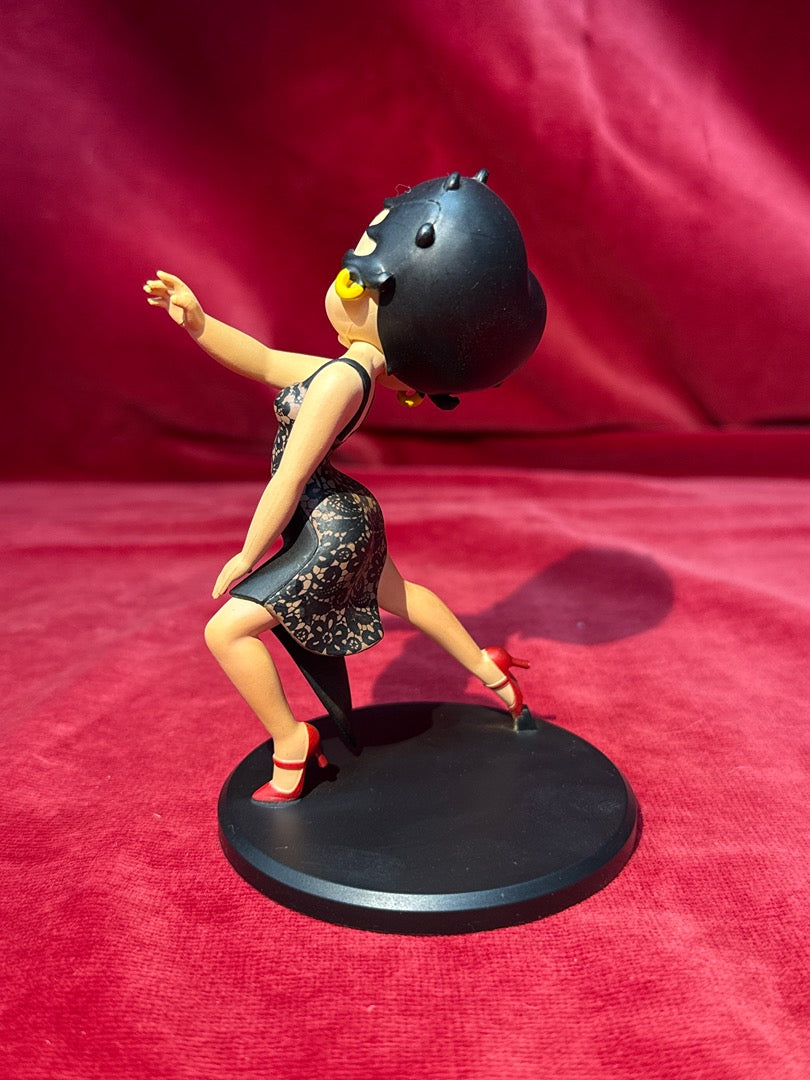Figurine Betty Boop danseuse robe noire Fleischer Studios