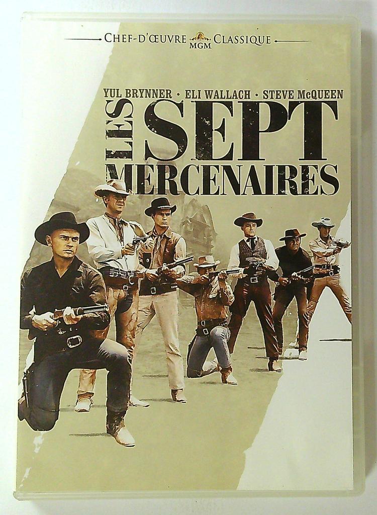 Dvd Les Sept Mercenaires - Western culte Mgm