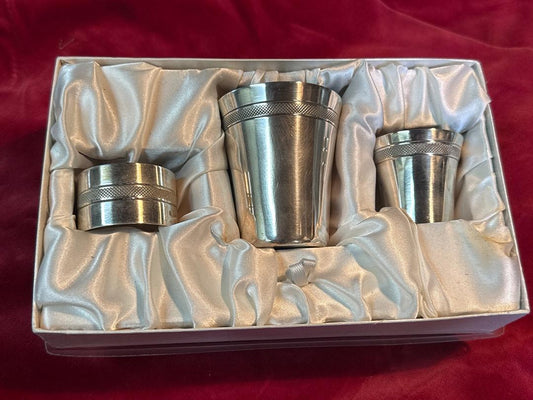 Coffret timbales – Orfèvrerie – Arts de la table – Métal argenté