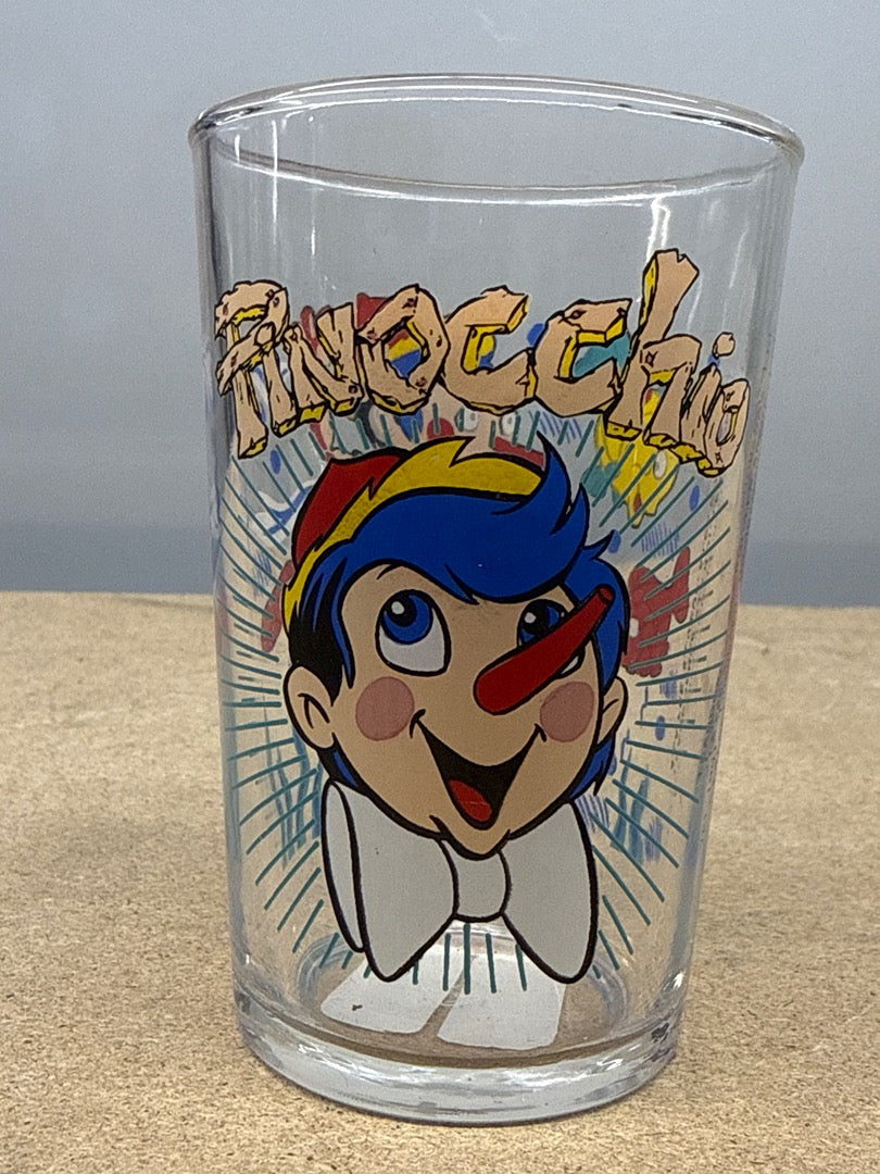 Verre à moutarde – Tatsunoko Pinocchio 1991 – Verre – Vintage Les Poissons