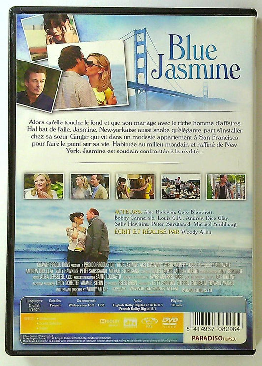 Dvd Blue Jasmine Woody Allen Cate Blanchett