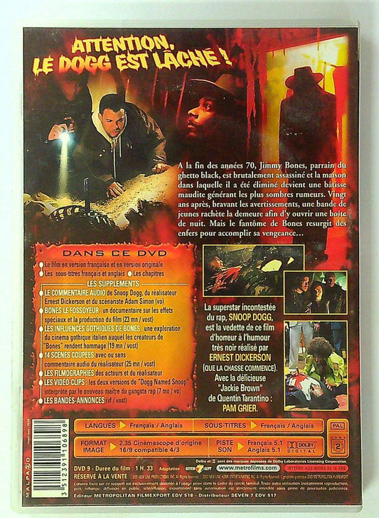 Dvd Bones Snoop Dogg Metropolitan Édition Prestige