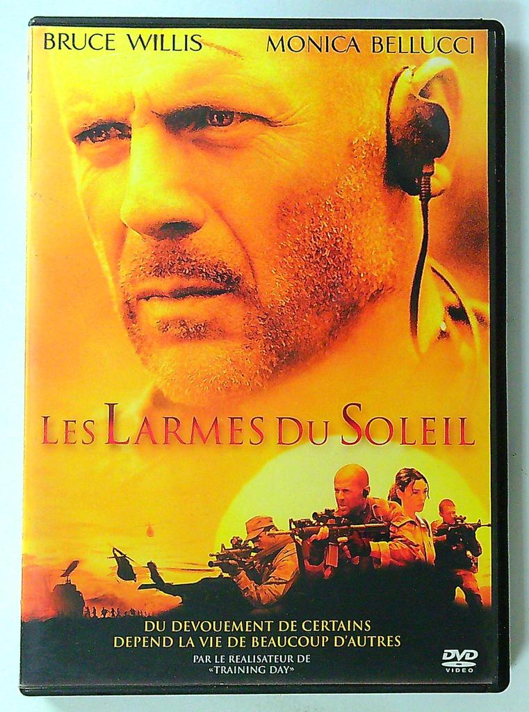 Dvd Les Larmes du Soleil Bruce Willis Monica Bellucci